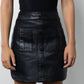 THE MILAN LEATHER MINI SKIRT