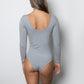 ZIVALI BASIC LONG SLEEVE BODYSUIT